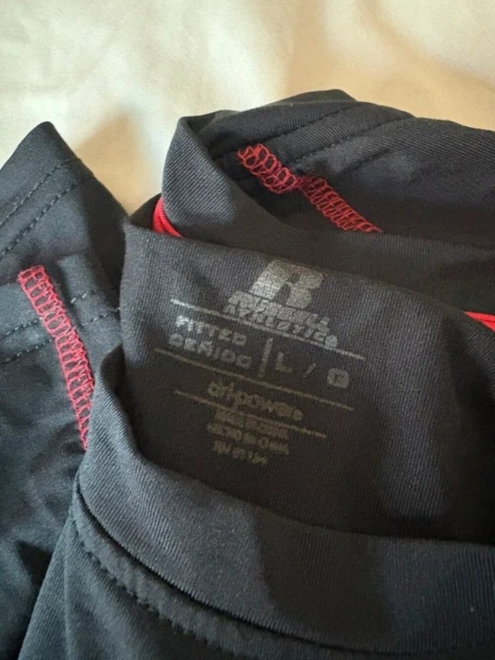 Two Russell athletic T-shirts